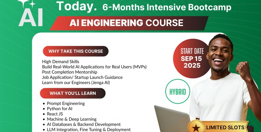 AI Engineering Beginner Series (Project Implementation) - Jenga eLearning
